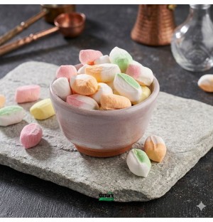 Renkli Peynirli Akide Şekeri 500 Gr.